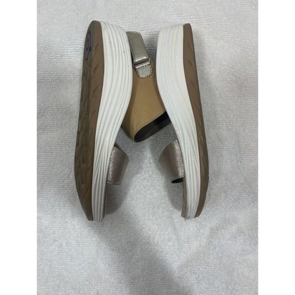 Bionica Yolanda Women’s Size 8.5 Leather Wedge Platform Slingback Comfort Sandal - Picture 9 of 16